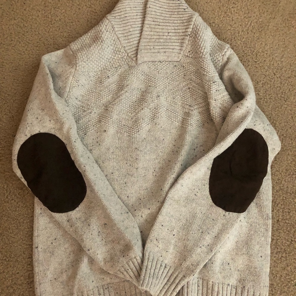 Cream sweater